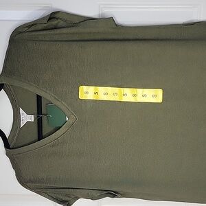 ORVIS NWT TUNIC KNIT TOP SIZE SMALL GREEN